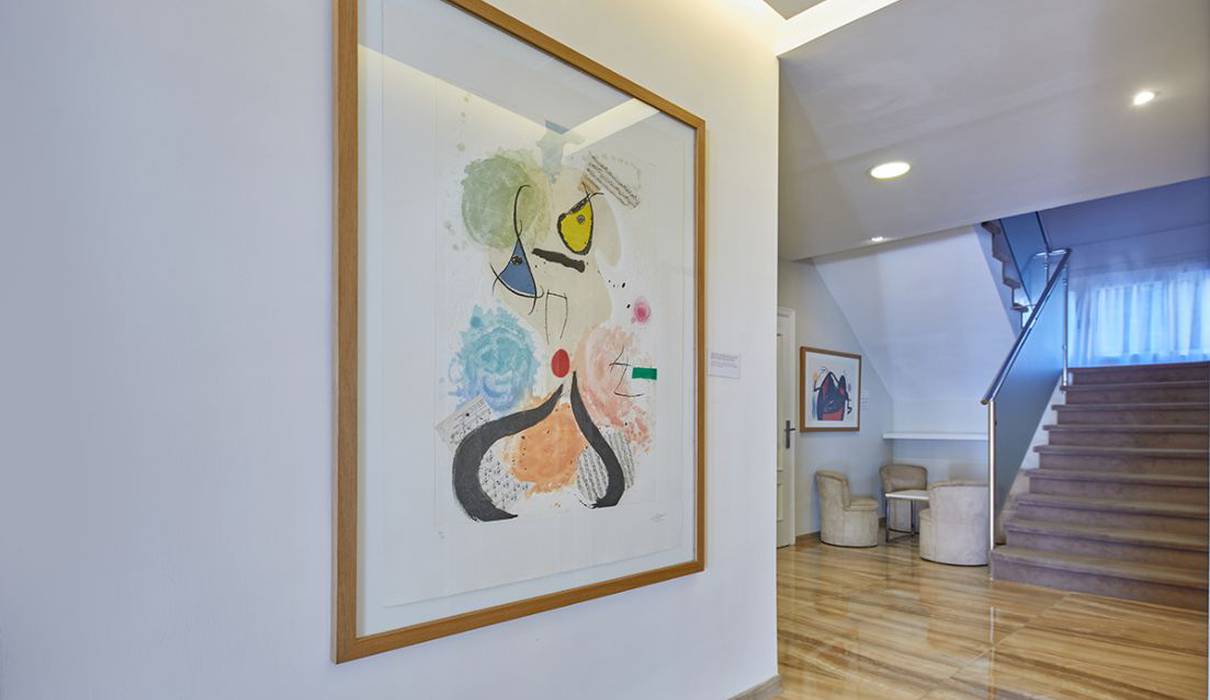 Lobby Joan Miró Museum Hotel Palma